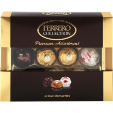 Конфеты FERRERO COLLECTION T10, 109,3г в магазинах Лента