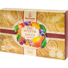Конфеты КРЕМЛИНА Ассорти фрукты и орехи в глазури, 500г в магазинах Лента