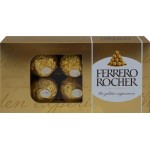 Конфеты FERRERO ROCHER хрустящие из молочного шоколада, 75г