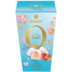 Конфеты Q Клубника со сливками, миндалем и кокосом, 150г