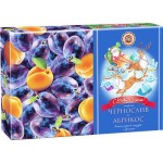 Конфеты МИКАЕЛЛО Чернослив и абрикос в шоколадной глазури, с орехами, в коробке, 220г