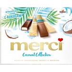 Конфеты в коробке MERCI с кокосом, 250г
