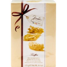 Конфеты HAMLET Трюфели из белого шоколада, обсыпанные шоколадной стружкой, 125г в магазинах Лента