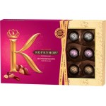 Конфеты КОРКУНОВ Ассорти из молочного шоколада, 165г
