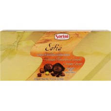 Конфеты SORINI Sofia из молочного шоколада с ореховой начинкой и хрустящими хлопьями, 270г в магазинах Лента