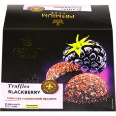 Конфеты PREMIUM CLUB Трюфели в ежевичной обсыпке, 160г в магазинах Лента