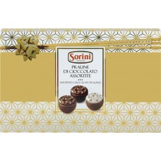 Конфеты SORINI Scatola gold из темного и молочного шоколада, 160г в магазинах Лента