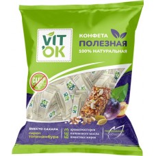Конфеты неглазированные VITOK с топинамбуром, 150г в магазинах Лента