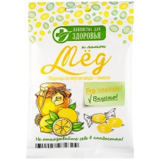 Леденцы ЛАКОМСТВА ДЛЯ ЗДОРОВЬЯ со вкусом меда и лимона, без сахара, на изомальте, 50г в магазинах Лента