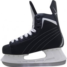 Коньки хоккейные р. 34–38, черные, Арт. PW-206G в магазинах Лента