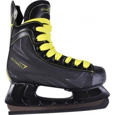 Коньки хоккейные ACTIWELL р. 34, 35, 36, 37, 38, черные, Арт. PW-206G в магазинах Лента