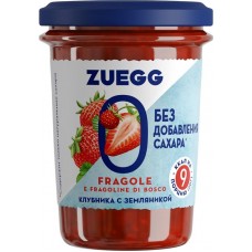 Конфитюр с пониженной калорийностью ZUEGG Клубника, без сахара, 220г в магазинах Лента