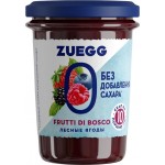 Конфитюр с пониженной калорийностью ZUEGG Лесные ягоды, без сахара, 220г