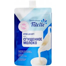 Крем-десерт FITELLE со вкусом сгущенное молоко, 100г в магазинах Лента
