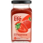 Варенье ЛЕНТА LIFE Клубничное, без сахара, 300г