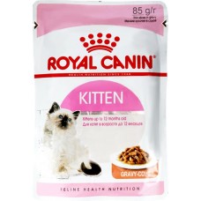 Корм консервированный для котят ROYAL CANIN Kitten кусочки в соусе, 85г в магазинах Лента