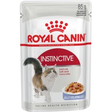Корм консервированный для взрослых кошек ROYAL CANIN Instinctive кусочки в желе, старше 1 года, 85г в магазинах Лента