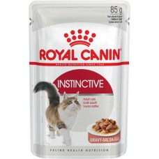 Корм консервированный для взрослых кошек ROYAL CANIN Instinctive кусочки в соусе, старше 1 года, 85г в магазинах Лента