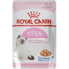 Корм консервированный для котят ROYAL CANIN Kitten кусочки в желе, 85г в магазинах Лента