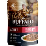 Корм влажный для кошек MR.BUFFALO Лосось в соусе, 85г