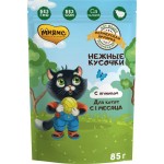 Корм консервированный для котят МНЯМС Фермерская ярмарка нежные кусочки с ягненком, 85г