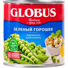 Горошек зеленый GLOBUS, 400г в магазинах Лента