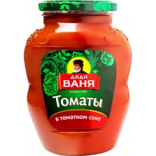 Томаты в томатном соке ДЯДЯ ВАНЯ, 680г в магазинах Лента