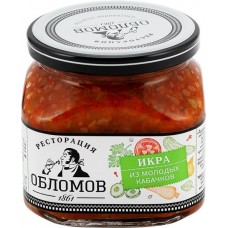 Икра из молодых кабачков РЕСТОРАЦИЯ ОБЛОМОВ, 420г в магазинах Лента
