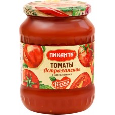 Томаты в собственном соку ПИКАНТА Астраханские, 690г в магазинах Лента