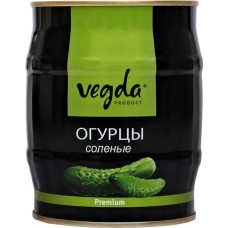 Огурцы соленые VEGDA, 580г в магазинах Лента