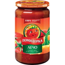 Лечо ПОМИДОРКА сладкий перец в томатном соусе, 680г в магазинах Лента