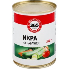 Икра из кабачков 365 ДНЕЙ, 360г в магазинах Лента