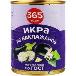 Икра из баклажанов 365 ДНЕЙ, 360г Икра из баклажанов 365 ДНЕЙ, 360г