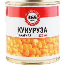 Кукуруза консервированная 365 ДНЕЙ в зернах, 425мл в магазинах Лента