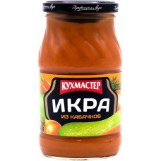 Икра из кабачков КУХМАСТЕР, 480г в магазинах Лента