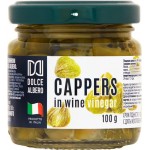Каперсы DOLCE ALBERO в винном уксусе, 100г