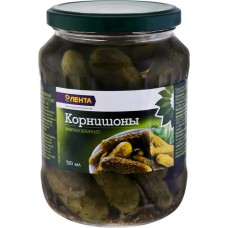 Корнишоны маринованные ЛЕНТА, 720мл в магазинах Лента