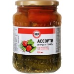 Ассорти 365 ДНЕЙ огурцы и томаты, 720мл