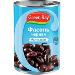 Фасоль черная GREEN RAY, 400г
