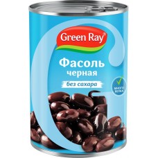 Фасоль черная GREEN RAY, 400г в магазинах Лента