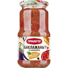 Баклажаны ПИКАНТА По-домашнему, 450г в магазинах Лента Баклажаны ПИКАНТА По-домашнему, 450г в магазинах Лента