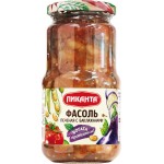 Фасоль печеная ПИКАНТА с баклажанами, 470г