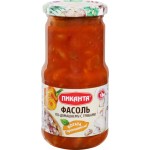 Фасоль ПИКАНТА По-домашнему, с грибами, 470г