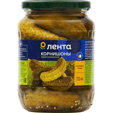 Корнишоны маринованные ЛЕНТА, 720мл в магазинах Лента