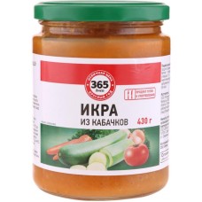 Икра из кабачков 365 ДНЕЙ, 420г в магазинах Лента
