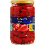 Перец чили маринованный ЛЕНТА нарезанный, 370мл
