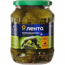 Корнишоны маринованные ЛЕНТА, 720мл в магазинах Лента