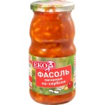 Фасоль печеная EKO По-сербски, 510г