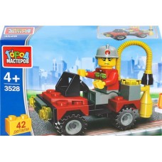 Конструктор ГОРОД МАСТЕРОВ Машина, с фигуркой, в ассортименте в магазинах Лента