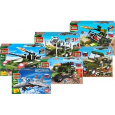 Конструктор ГОРОД МАСТЕРОВ Армия, военный транспорт, в ассортименте в магазинах Лента